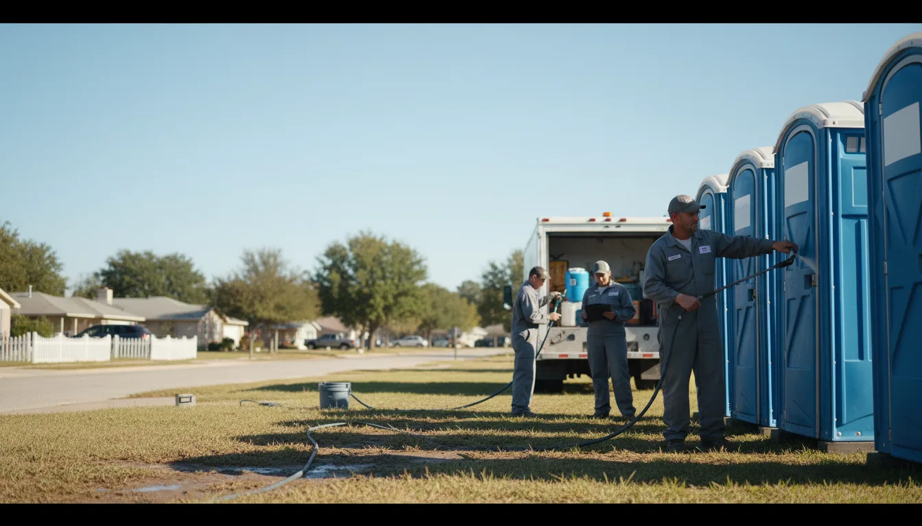 Long-Term Portable Toilet Rental in Whiting, IA near me